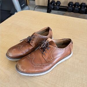 Classic Tan Kids Dress Shoes